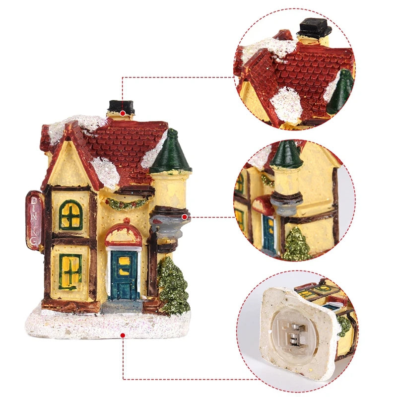Decorative miniature house with detailed features on a white background