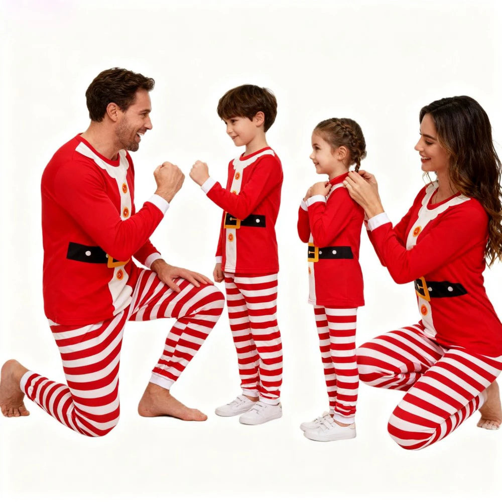 Family Matching Santa Claus Christmas Pajamas