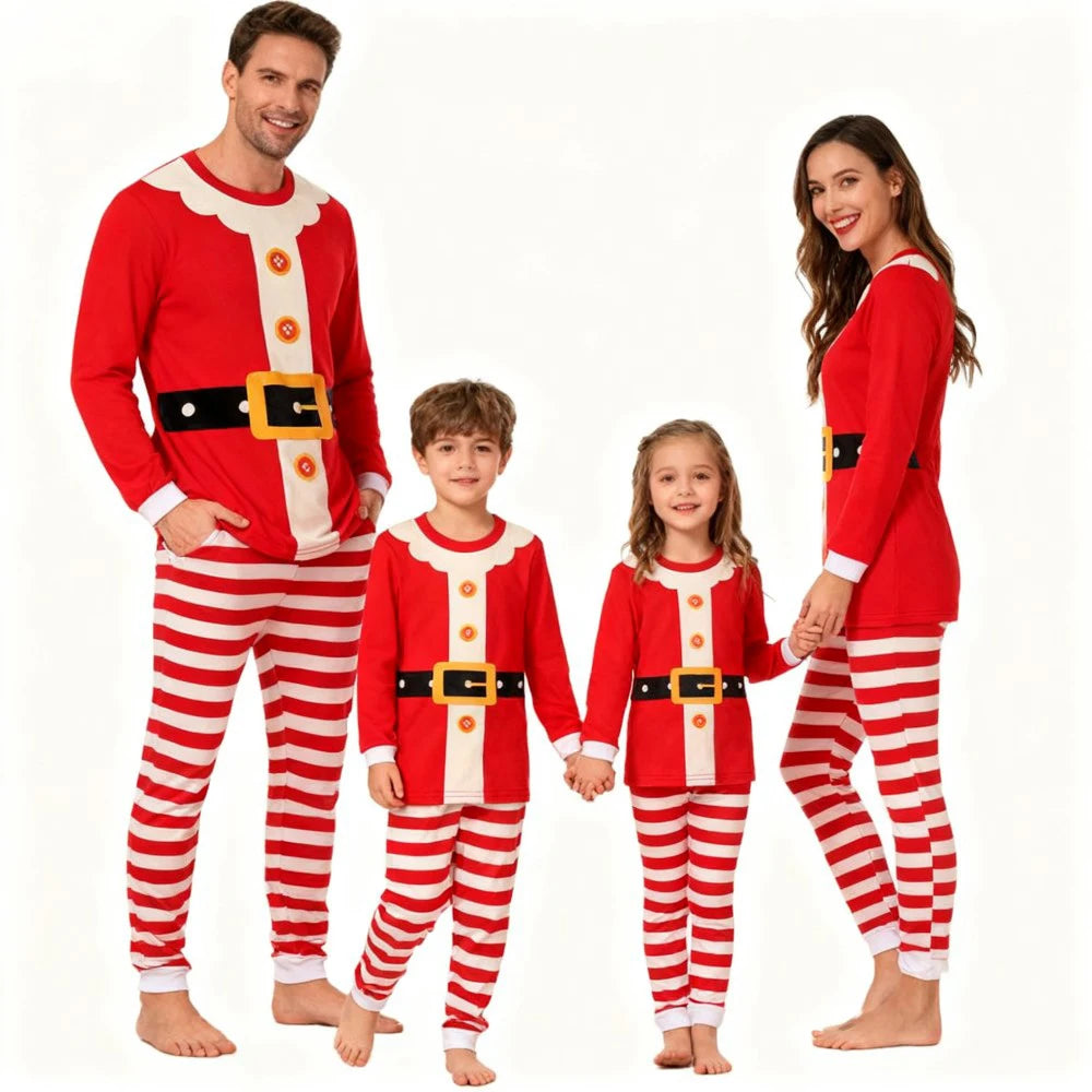 Family Matching Santa Claus Christmas Pajamas