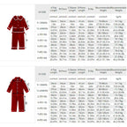 Kids Velvet Christmas Robe Pajamas – Family Matching Winter Sleepwear