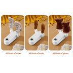 Folding Electric Shoe Dryer – Multi-Speed, Timer, Warm Air
