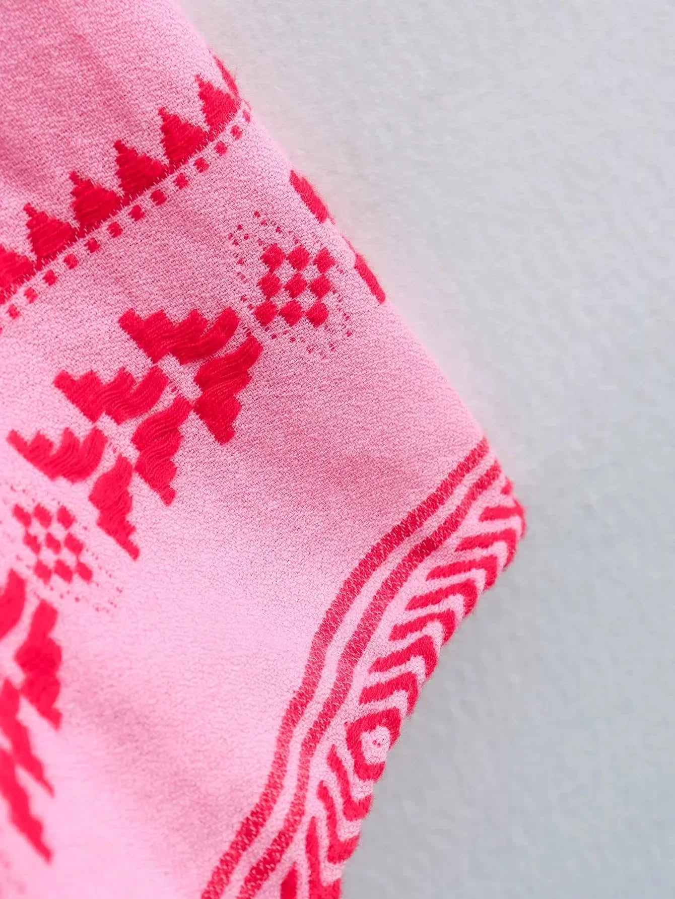 Bohemian Knitted Midi Dress - Vintage Strap Splice Dress for Women