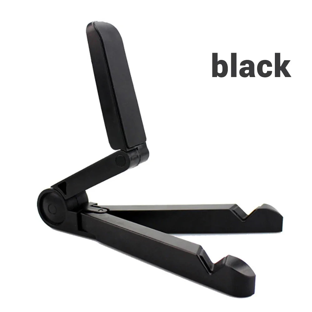 Black adjustable stand on a white background with 'black' text.