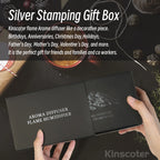 Silver Stamping Gift Box with Kinscoter Aroma diffuser packaging
