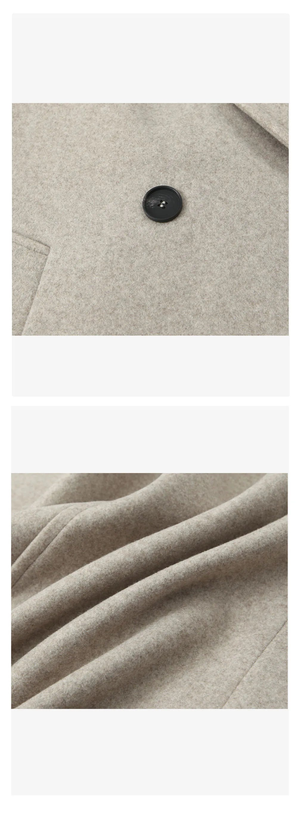 Close-up of a beige fabric with a button, showing texture and color.