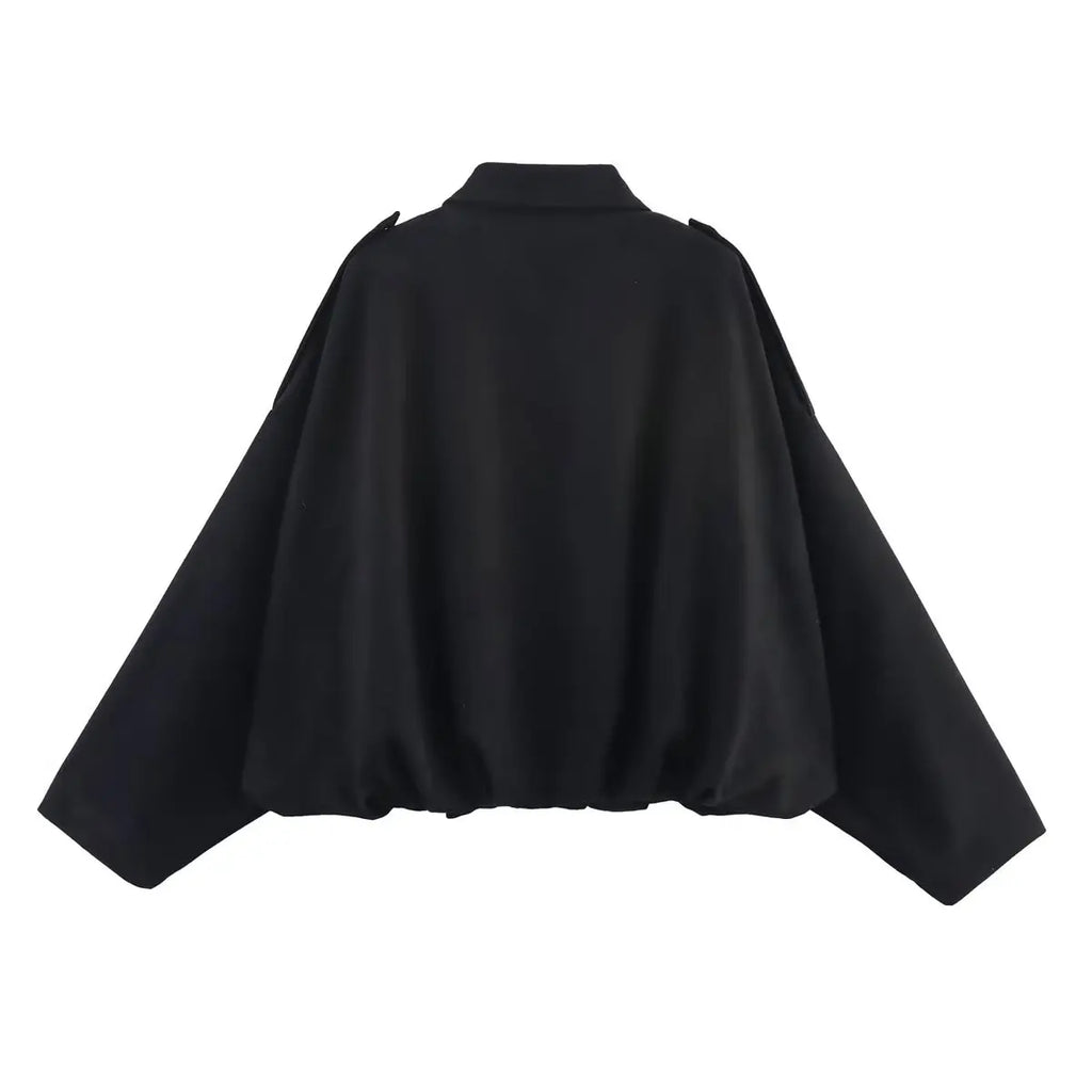 Black cape on a white background