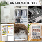 Collage of various products with text 'Enjoy a Healthier Life' on a white background.