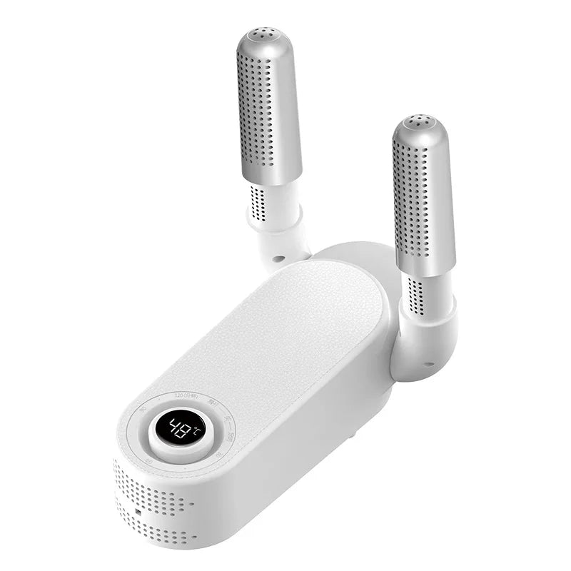 Folding Electric Shoe Dryer – Multi-Speed, Timer, Warm Air