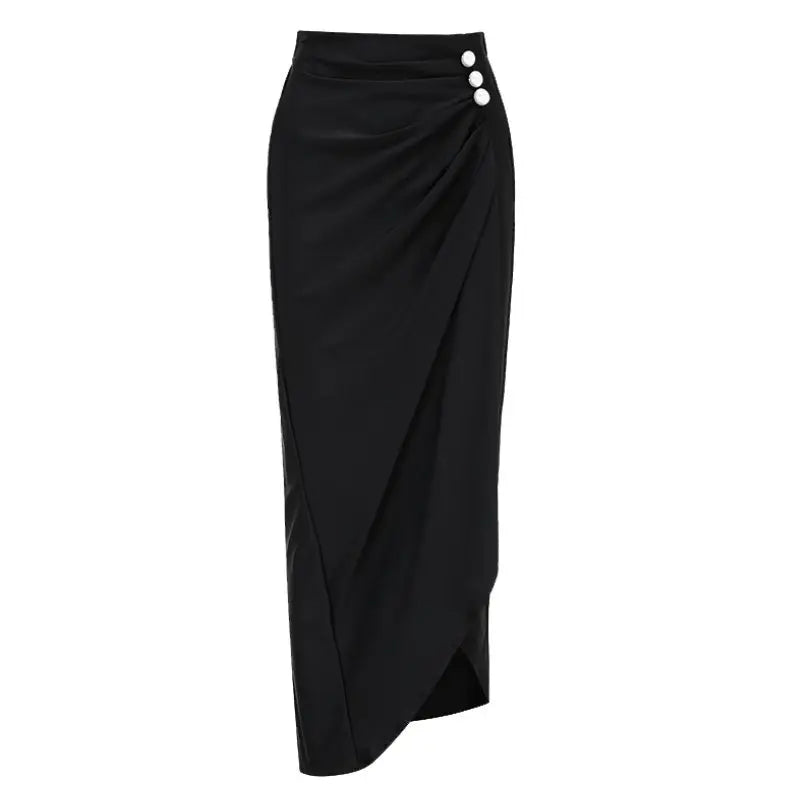 Pearl Decor Color Block Swimsuit