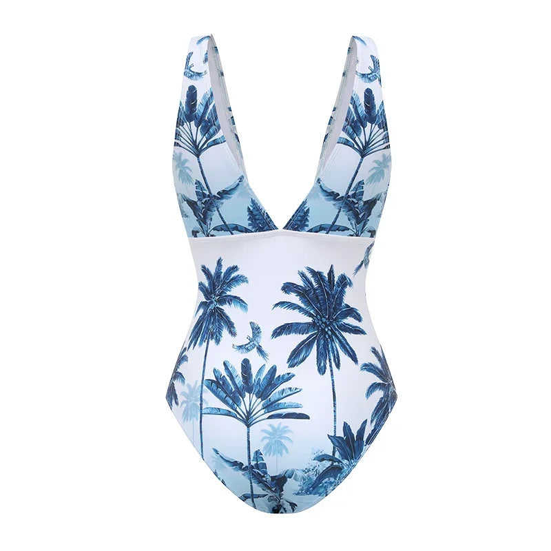 Ethnic Print Swimsuit - Bohemian Beachwear