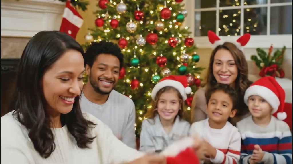 Classic Santa Hat – Soft Plush Christmas Cap (Adult & Kids Sizes)